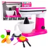 Robot LEAN TOYS Interaktivni robot kuhinjski mešalnik za otroke, roza