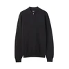 GOBI Cashmere Pulover črn denim