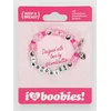 Keep a Breast I Love Boobies Kandi Jewellery haute