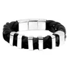 Mens Bracelet Police Leather 19 cm