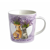 Vrč porcelan 450ml LEVANDULE mix