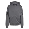 Adidas Muški duks sa rajsferšlusom M Fi 3S Fz KD5232, Sivi
