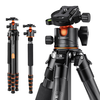 K&F A255C2+BH-36L Professional Carbon Fiber Tripod 15kg