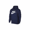Nike SPORTSWEAR CLUB FLEECE GRAPHIC PULLOVER HOODIE, muški pulover, plava BV2973