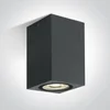 STROPNA SVJETILJKA 1×GU10/10W/230V IP65 ANTRACIT