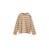 MANGO KIDS Majica SCOFFEE temno bež/rjava/bela