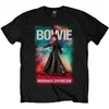David Bowie Majica Moonage 11 Fade Unisex Black 2XL