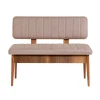 Hanah Home Trpezarijska klupa Vina Bank 110x85x40cm Orah