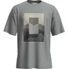 icebreaker Merino 150 Tech Lite SS Relax Tee Mtn Shi majica, proto grey (XXL)