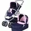 Kolica za lutke Coco Princess Blue 907425