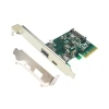 E-GREEN PCI-Express kartica na USB 3.1 Tip A + USB-C Host Controler (Asmedia 1142)
