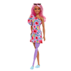 Mattel Barbie Model 189 - Cvetlična obleka na eno ramo FBR37