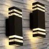 Fasadna lampa CRNA dve sijalice