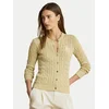 LAUREN RALPH LAUREN Pletena jopica Cable 200P14040501 Bež Regular Fit
