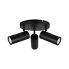 Colly Zidna Lampa Crna 3x15W GU10