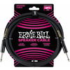 Ernie Ball 6 Straight/Straight Speaker Cable Black