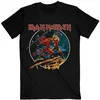 Iron Maiden Majica Number Of The Beast Run To The Hills Circular Unisex Black L