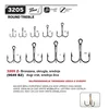 Cannelle Udica za pecanje 3205 Z, 9649 Bz Eagle Claw, Veličina 8