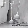Ecoco Odčepljivač za WC, Sivi
