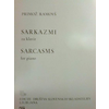 RAMOVŠ:SARKAZMI ZA KLAVIR