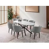 Hanah Home Trpezarijski sto Aura-3013, 180x90x79 cm, Svetlosivi