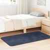 shumee vidaXL Visoka košata preproga NAVARRA mornarsko 80x150 cm poliester