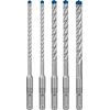 Bosch Komplet EXPERT SDS plus-7X burgija za udarne bušilice od 6/6/8/8/10 mm, 5 delova 2608900198