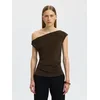 SELECTED Top SLWNORI rjava