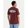 Billabong Majica Orbit Arch EBYZT00522 Bordo rdeča Regular Fit