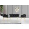 Hanah Home Balon 2111 Sofa set, Crni