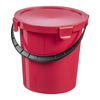 Plast Team Berry 5 l rdeče vedro s pokrovom