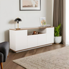 Hanah Home Konzolni sto Arista, 180x75x44.5 cm, Beli