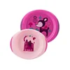 Chicco Set tanjira za bebe 2/1 roze