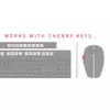 Cherry MW-4500 bežični ergonomski optički miš, crni