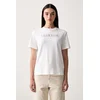 Calvin Klein Jeans Majica CLASSIC VARSITY roza / bela