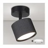Brilagi - LED RGB prigušiva ugradna spot svetiljka STRIPY 1xGX53/14W/230V Wi-Fi Tuya crna