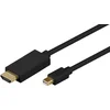 MicroConnect Kabel Mini DisplayPort 1.2 - HDMI 3 m