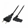 Napajalni kabel 220V 2m C7 BIPOLAR kotni EFB