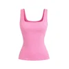 PANTHEROAR Top Caro Neck Sleeveless Top roza