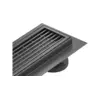 Mexen Flat 360° M33 rotacijski linijski odtok 80 cm, črn - 1733080-40