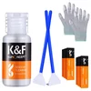 K&F 24mm DSLR or SLR Camera APS-C Sensor Cleaning Swab Kit (16pcs*cleaning swab + 1*20ml cleaning li