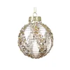 Dekordom dekoracija - hanging bauble 8cm 026233 - transparent - kmg ( 045622 )