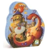 Djeco Puzzle Zmajska bitka 54 kosov