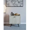 Hanah Home Noćni stočić Dopo, 50x55x40 cm, Prljavo beli