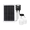 Aigostar - LED solarni luster 2xLED/35W/12V 6000 mAh 6500K prečnik 10 cm