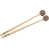 Meinl Percussion Mallets Big Felt Heads Medium Hard 12 1/2