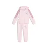 PUMA Scribble Hooded Full-Zip Tracksuit Youth, Shop, Whisp Of Pink, 5-6Y