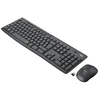 Logitech MK295 Silent Wireless Combo Bežična tastatura i miš, US, Crni