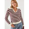Bianco Lucci Hair Polo Neck Sweater