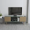 Hanah Home TV Komoda Ekvador, 154,4x56,6x31,3 cm, Zelena